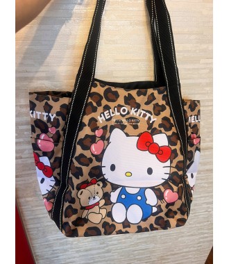 Hello Kitty Leopard Balloon Tote Bag